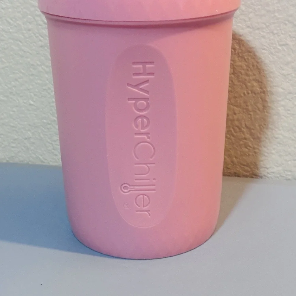 HyperChiller Pink HC2 Instant Iced Coffee Cooler Ready in 1 Minute Easy To Use